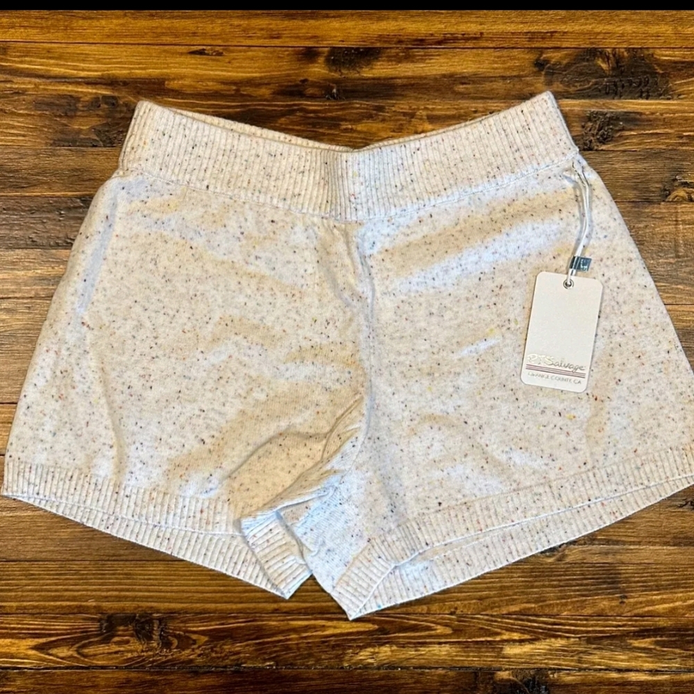 PJ Salvage Ivory Confetti Shorts